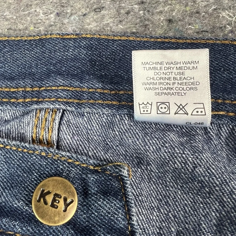 KEY Performance Comfort 5-Pocket Men's Jeans 30x32 Dark Blue Denim